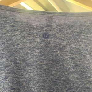 Lululemon Back in Action Shirt, Blue size 12